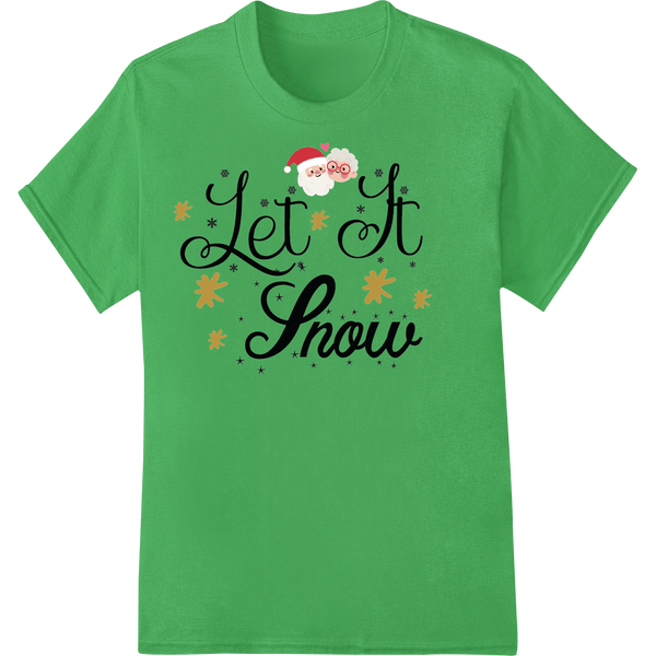 Let It Snow: Festive Winter Design for DTF Transfers - SUPERDTF - DTF Prints - DTF Transfers - Custom DTF Prints