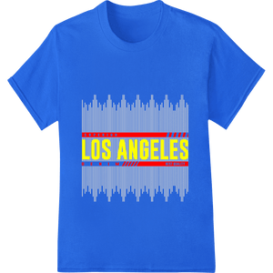 Los Angeles Energy: Bold Graphic DTF Heat Transfer - SUPERDTF - DTF Prints - DTF Transfers - Custom DTF Prints