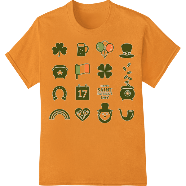 Lucky Charm: Festive Saint Patrick's Day Heat Transfer - SUPERDTF - DTF Prints - DTF Transfers - Custom DTF Prints