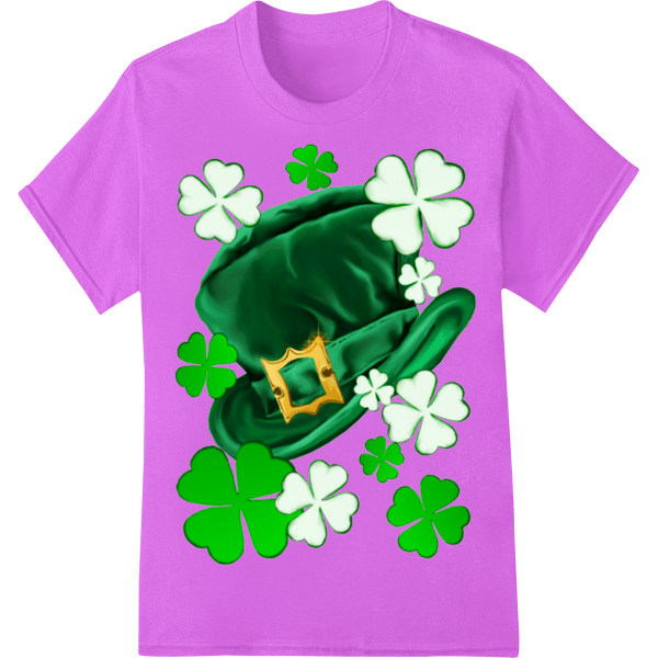 Lucky Leprechaun Hat St. Patrick's Day Heat Transfer - SUPERDTF - DTF Prints - DTF Transfers - Custom DTF Prints