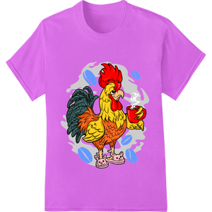 Lucky Rooster: Auspicious Chinese New Year Illustration - SUPERDTF - DTF Prints - DTF Transfers - Custom DTF Prints