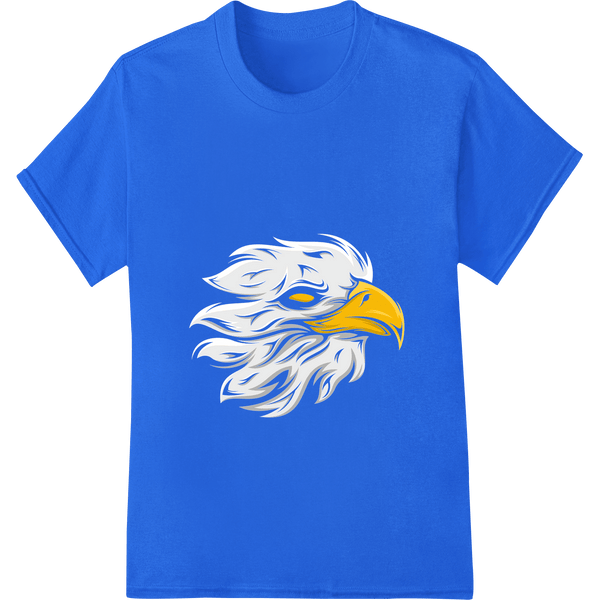 Majestic Eagle: Abstract Patriotic Heat Transfer Design - SUPERDTF - DTF Prints - DTF Transfers - Custom DTF Prints