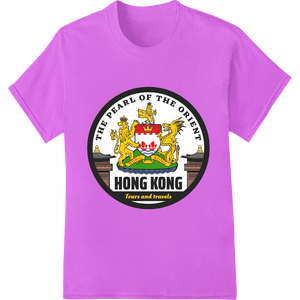 Majestic Hong Kong Emblem: Discover the Pearl of the Orient - SUPERDTF - DTF Prints - DTF Transfers - Custom DTF Prints