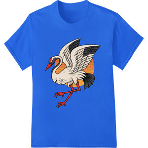 Majestic Swan: Elegant Thanksgiving DTF Print Heat Transfer - SUPERDTF - DTF Prints - DTF Transfers - Custom DTF Prints