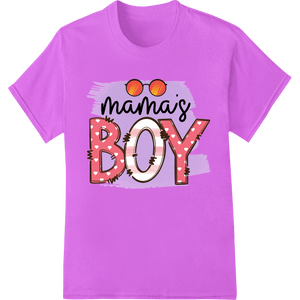 Mama's Boy Mother's Day Sunglasses Retro Graphic - SUPERDTF - DTF Prints - DTF Transfers - Custom DTF Prints