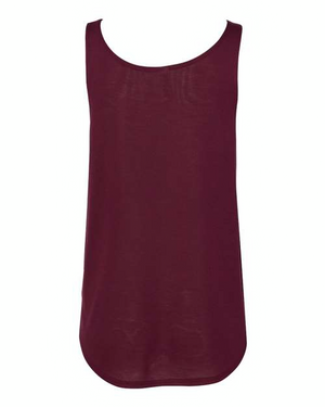 BELLA + CANVAS 8802 Maroon back