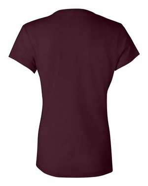 BELLA + CANVAS 6005 Maroon back