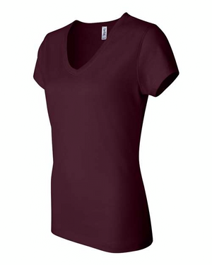 BELLA + CANVAS 6005 Maroon side