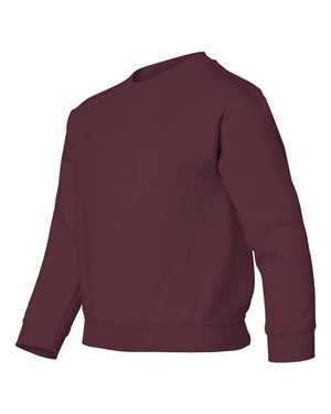 Gildan 18000B Maroon side