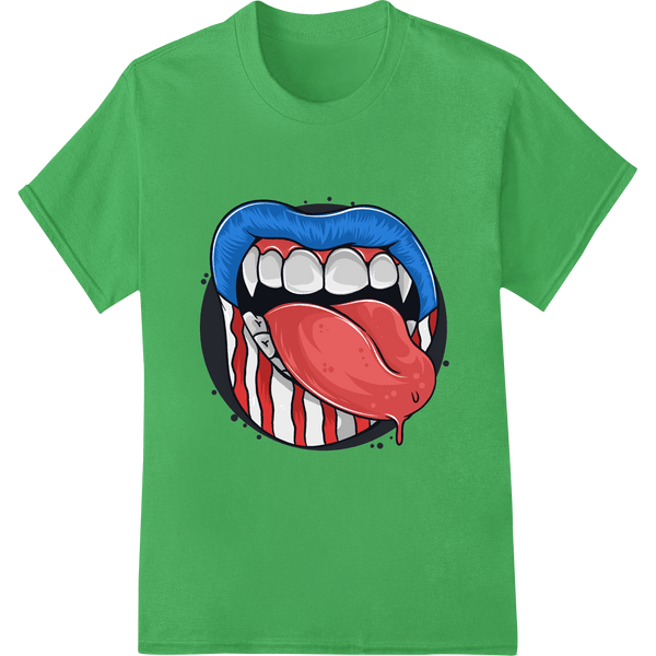 Menacing Mouth: Bold Halloween DTF Print Heat Transfer - SUPERDTF - DTF Prints - DTF Transfers - Custom DTF Prints