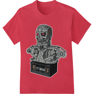 Menacing T - 800 Terminator Bust 3D Model - SUPERDTF - DTF Prints - DTF Transfers - Custom DTF Prints