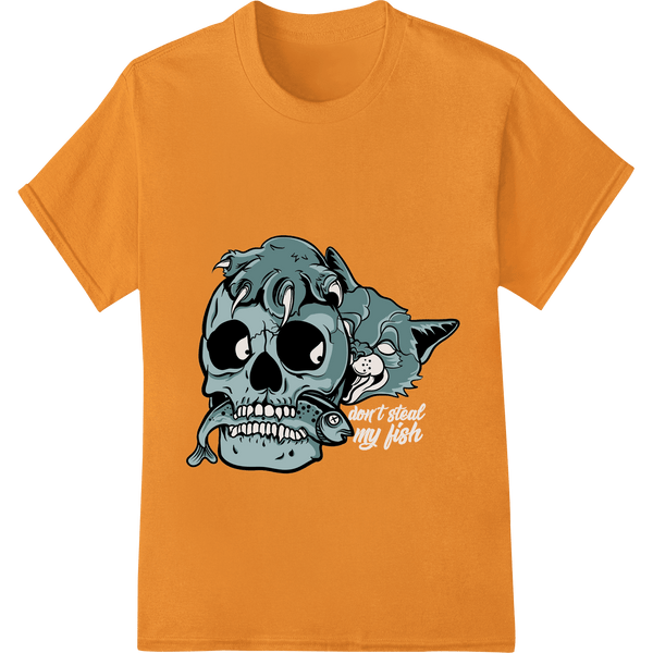 Menacing Zombie Skull - Edgy Halloween DTF Print Transfer - SUPERDTF - DTF Prints - DTF Transfers - Custom DTF Prints