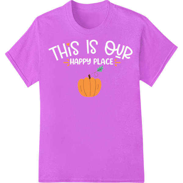 Minimalist Autumn Pumpkin Design for Seasonal Apparel - SUPERDTF - DTF Prints - DTF Transfers - Custom DTF Prints