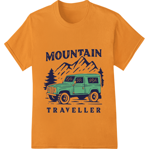 Mountain Traveller: Embark on a Bold Adventure - SUPERDTF - DTF Prints - DTF Transfers - Custom DTF Prints