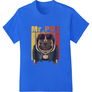 Mr. PUG: Hip - Hop Pug DTF Print Heat Transfer - SUPERDTF - DTF Prints - DTF Transfers - Custom DTF Prints