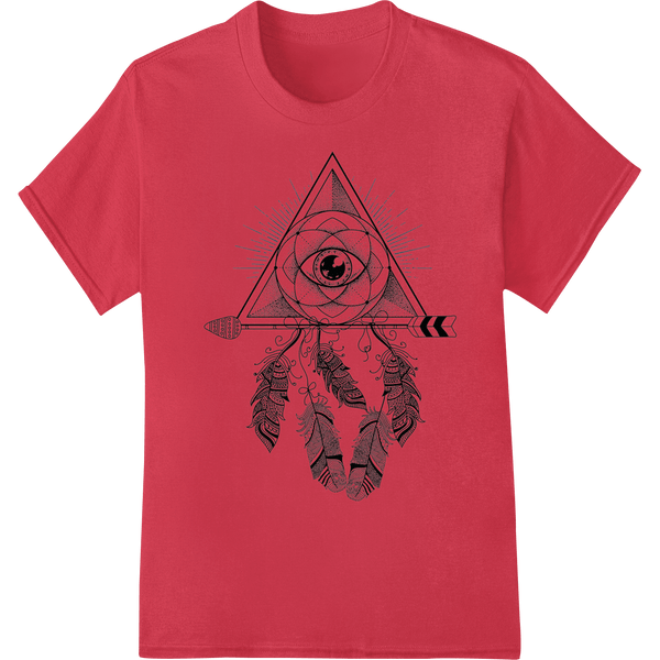 Mystic All - Seeing Eye Geometric Occult Illustration - SUPERDTF - DTF Prints - DTF Transfers - Custom DTF Prints