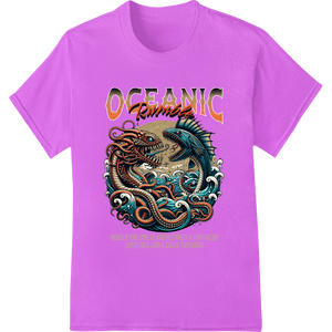 Mythical Oceanic Creature - Vibrant DTF Print Heat Transfer - SUPERDTF - DTF Prints - DTF Transfers - Custom DTF Prints