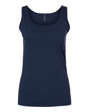 Gildan 64200L Navy front
