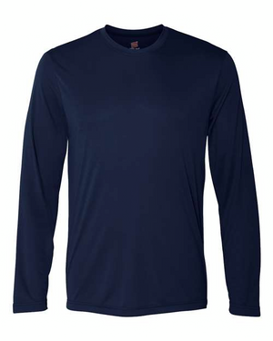 Hanes 482L Navy front