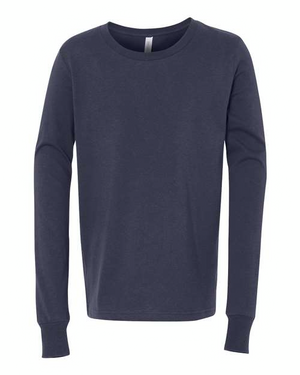 BELLA + CANVAS 3501Y Navy front