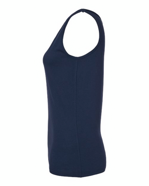 Gildan 64200L Navy direct side
