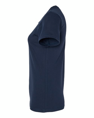 Gildan 65000L Navy direct side