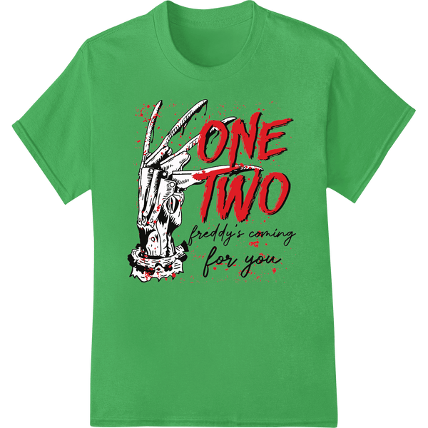 One Two Freddy's Coming for You - Nightmare on Elm St DTF - SUPERDTF - DTF Prints - DTF Transfers - Custom DTF Prints