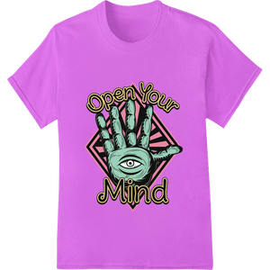 Open Your Mind: Surreal Eye Hand DTF Heat Transfer - SUPERDTF - DTF Prints - DTF Transfers - Custom DTF Prints