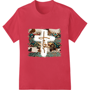 Ornate Faith Christmas Heat Transfer Design - SUPERDTF - DTF Prints - DTF Transfers - Custom DTF Prints