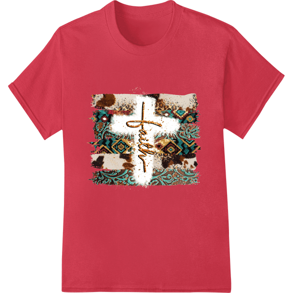 Ornate Faith Christmas Heat Transfer Design - SUPERDTF - DTF Prints - DTF Transfers - Custom DTF Prints