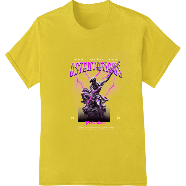 Ostentations: Fierce Fantasy Warrior DTF Print Heat Transfer - SUPERDTF - DTF Prints - DTF Transfers - Custom DTF Prints