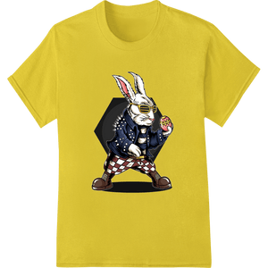 Patriotic Uncle Sam Rabbit - 4th of July Heat Transfer - SUPERDTF - DTF Prints - DTF Transfers - Custom DTF Prints