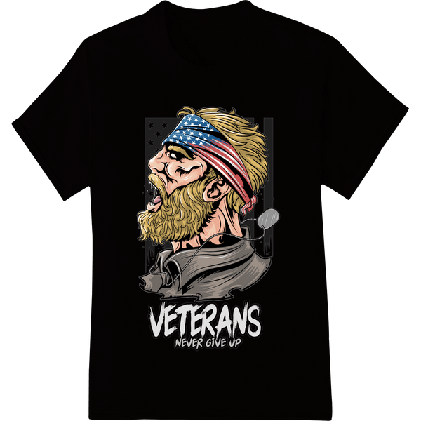 Patriotic Veterans Eagle DTF Print | Honor Our Heroes - SUPERDTF - DTF Prints - DTF Transfers - Custom DTF Prints