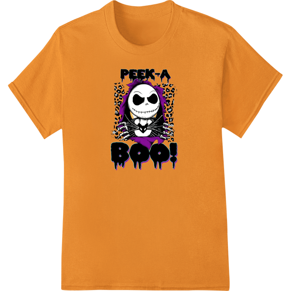 Peek - a - BOO Cute Halloween Skeleton - DTF Print Transfer - SUPERDTF - DTF Prints - DTF Transfers - Custom DTF Prints