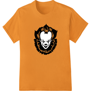 Pennywise Clown Silhouette Halloween Heat Transfer - SUPERDTF - DTF Prints - DTF Transfers - Custom DTF Prints