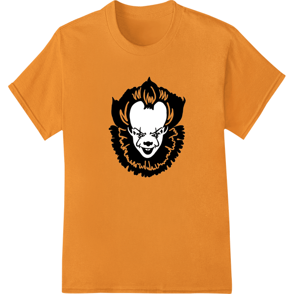 Pennywise Clown Silhouette Halloween Heat Transfer - SUPERDTF - DTF Prints - DTF Transfers - Custom DTF Prints