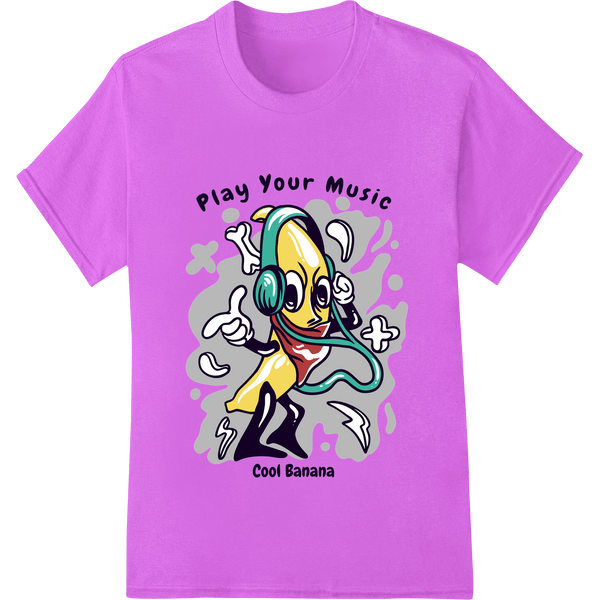 Play Your Music - Funky Cartoon Dancer DTF Heat Transfer - SUPERDTF - DTF Prints - DTF Transfers - Custom DTF Prints