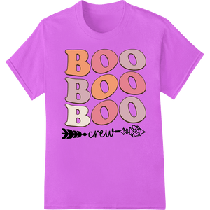 Playful 'Boo Boo Boo Crew' Halloween Heat Transfer - SUPERDTF - DTF Prints - DTF Transfers - Custom DTF Prints