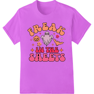 Playful Ghost 'Freak in the Sheets' Halloween DTF Transfer - SUPERDTF - DTF Prints - DTF Transfers - Custom DTF Prints