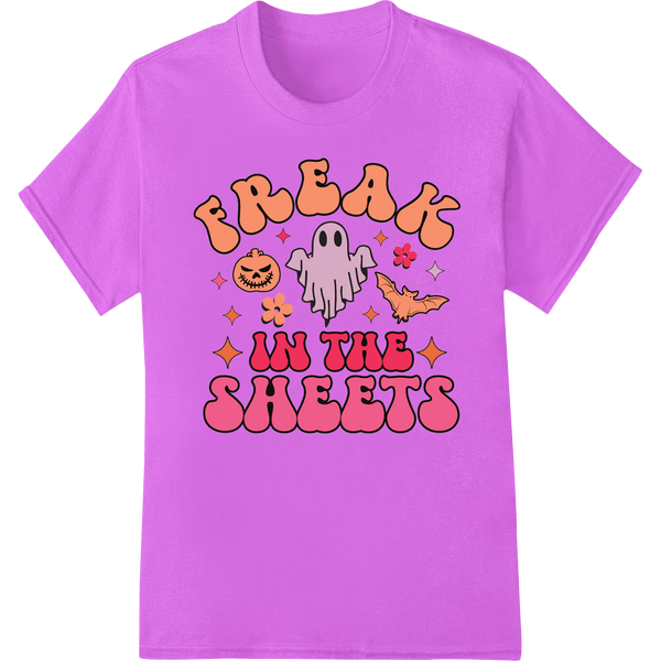 Playful Ghost 'Freak in the Sheets' Halloween DTF Transfer - SUPERDTF - DTF Prints - DTF Transfers - Custom DTF Prints