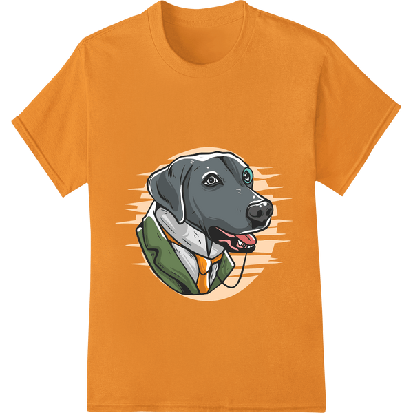 Playful Pup: Cute Cartoon Dog DTF Print Heat Transfer - SUPERDTF - DTF Prints - DTF Transfers - Custom DTF Prints