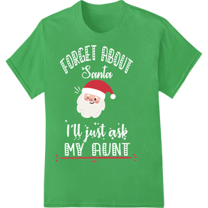 Playful Santa Cartoon - Festive DTF Transfer Print Design - SUPERDTF - DTF Prints - DTF Transfers - Custom DTF Prints