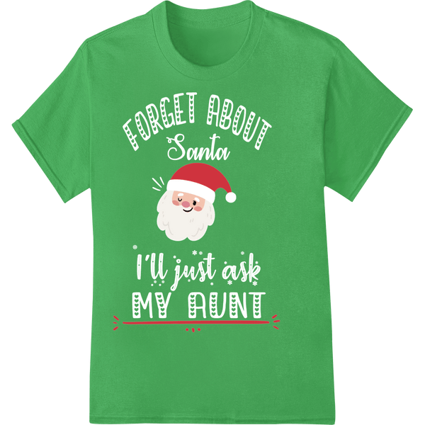 Playful Santa Cartoon - Festive DTF Transfer Print Design - SUPERDTF - DTF Prints - DTF Transfers - Custom DTF Prints