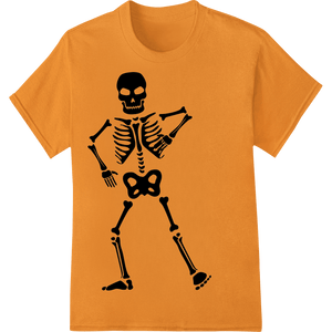 Playful Skeleton Halloween Heat Transfer by Super DTF - SUPERDTF - DTF Prints - DTF Transfers - Custom DTF Prints