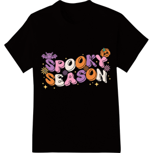 Playful 'SPOOKY SEASON' Halloween Design | DTF Print Transfer - SUPERDTF - DTF Prints - DTF Transfers - Custom DTF Prints