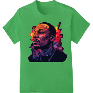 Powerful MLK Portrait Heat Transfer | Abstract Art DTF Print - SUPERDTF - DTF Prints - DTF Transfers - Custom DTF Prints