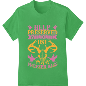 Preserve Wildlife: Use Freezer Bags | Hunting Conservation - SUPERDTF - DTF Prints - DTF Transfers - Custom DTF Prints