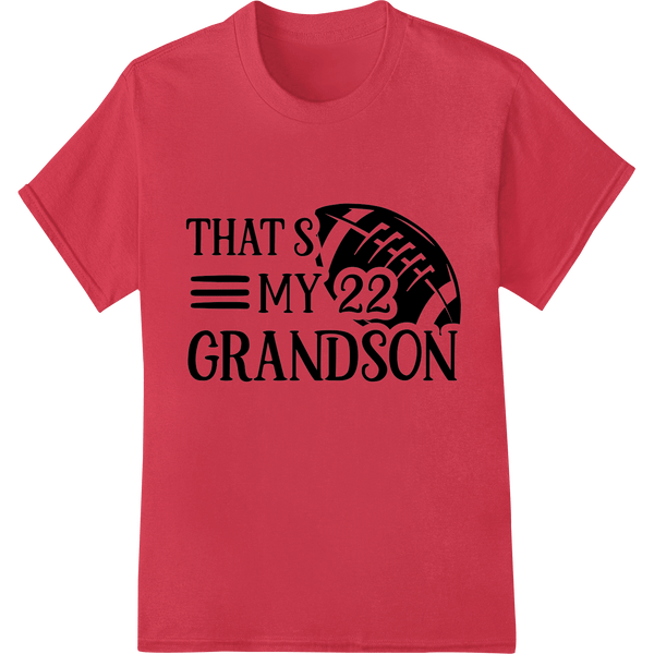 Proud Grandparent's Football Jersey DTF Print Transfer - SUPERDTF - DTF Prints - DTF Transfers - Custom DTF Prints