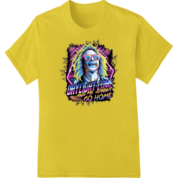 Psychedelic Woman Portrait | Colorful Groovy Heat Transfer - SUPERDTF - DTF Prints - DTF Transfers - Custom DTF Prints