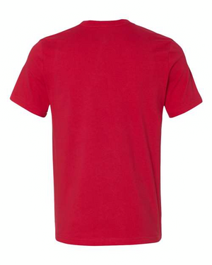 BELLA + CANVAS 3091 Red back